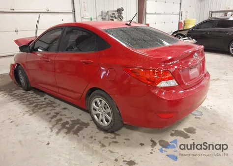 2012 Hyundai Accent Gls from USA, damaged, VIN KMHCT4AE8CU132745